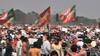 Number of BJP supporters increasing at Brigade Parade ground
