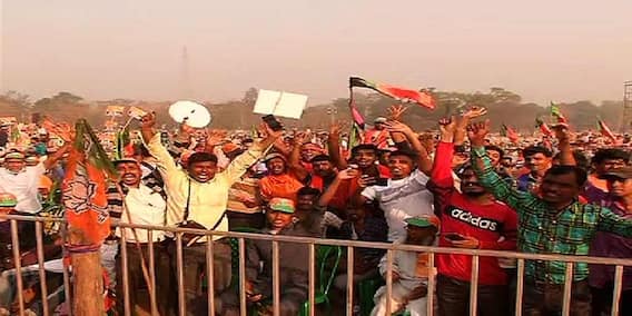 Modi’s Brigade Rally: গন্তব্য ব্রিগেড, মুরলীধর সেন লেনে ভিড় জমাচ্ছেন বিজেপি কর্মী-সমর্থকরা