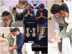 IN PICS: Priyanka Chopra Opens Indian Food Restaurant ‘Sona’ In New York, Performs Pooja With Hubby Nick Jonas & Others!