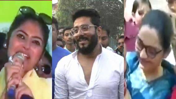 West Bengal Election 2021: টিকিট পেয়েই প্রচারে নামলেন তৃণমূলের তারকা প্রার্থীরা