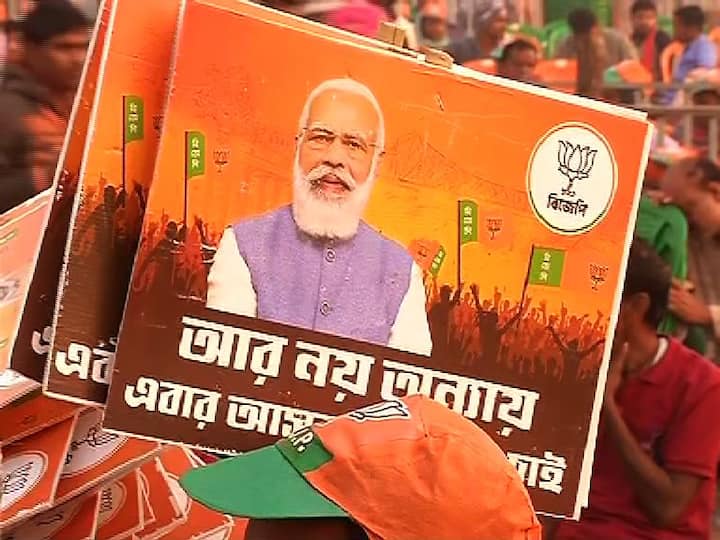 শুধু ব্রিগেডেই প্রধানমন্ত্রী, অমিত শা ও জে পি নাড্ডার ৩ হাজার কাট আউট লাগানো হয়েছে। থাকছে ২০টি জায়ান্ট স্ক্রিন।