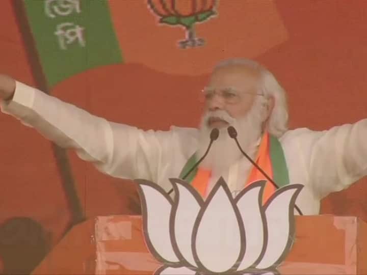 'Bengal Wants Shanti, Sonar Bangla, Pragatisheel Bangla': PM Modi At Kolkata's Brigade Parade Ground 'Bengal Wants Shanti, Sonar Bangla, Pragatisheel Bangla': PM Modi At Kolkata's Brigade Parade Ground