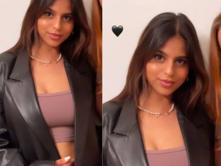 Shah Rukh Khan’s Daughter Suhana Looks Absolutely Stunning Posing In A Black Leather Jacket! VIRAL PIC! Shah Rukh Khan’s Daughter Suhana Looks Absolutely Stunning Posing In A Black Leather Jacket!