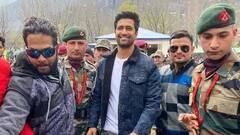 Vicky Kaushal at Uri Base Camp : ভারতীয় সেনার ডাকে উরি বেস ক্যাম্পে ভিকি কৌশল, মুগ্ধ হলেন অভ্যর্থনায়