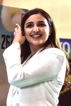 PICS | Janhvi Kapoor Sizzles In Hot Pink During ‘Roohi’ Promotions; Parineeti Chopra Goes Formal For ‘Saina’ Promotions