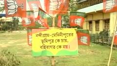 Mamata's Nandigram rally's route filed with BJP posters | Ground Report