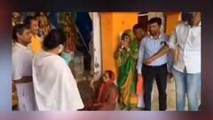 West Bengal Assembly Election 2021: সোনাচূড়ায় বাসুলি মন্দিরে পুজো মমতার, শুনলেন গ্রামবাসীদের অভাব-অভিযোগও