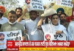 AAP ਦਾ ਸਿਰ 'ਤੇ ਪੰਡ ਰੱਖ Captain ਸਰਕਾਰ ਖਿਲਾਫ ਪ੍ਰਦਰਸ਼ਨ