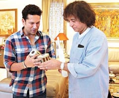 From One Maestro To Another; Sachin Tendulkar Wishes Zakir Hussain On His Birthday, Check Out His Twitter Post Here