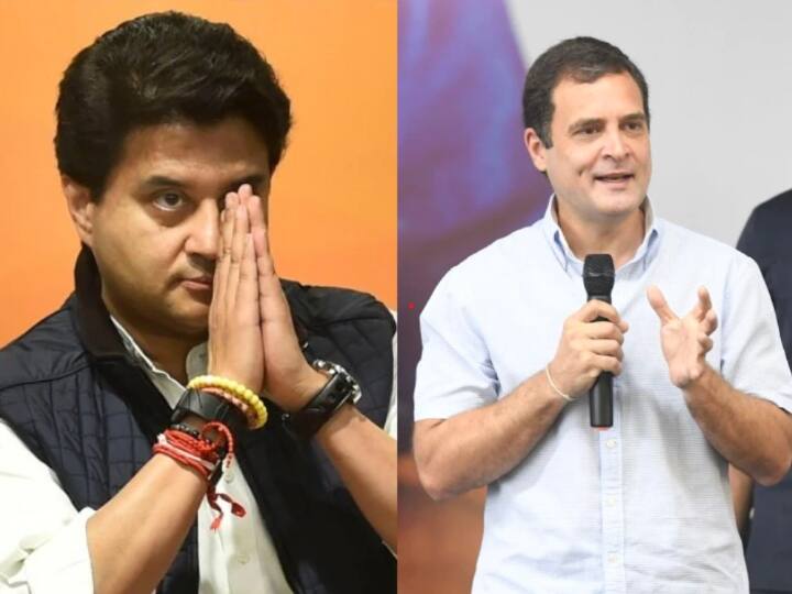 BJP Leader Jyotiraditya Scindia Hits Back At Congress Leader Rahul Gandhi Backbencher Taunt 