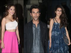 PICS: Nushrat Bharucha, Fatima Sana Shaikh & Other B-Town Celebs Attend Screening Of Rajkummar Rao & Janhvi Kapoor's 'Roohi'