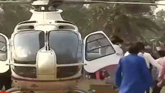 West Bengal Assembly Election 2021: হেলিকপ্টারে চড়ে নন্দীগ্রামে সভা করতে গেলেন Mamata Banerjee