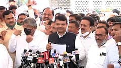 Sachin Vaze | सचिन वझे यांना तात्काळ अटक झाली पाहिजे, पण सरकार पाठिशी घालतंय : देवेंद्र फडणवीस