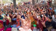 ਪੰਜਾਬ ਪੁਲਿਸ 'ਤੇ ਆਂਗਣਵਾੜੀ ਵਰਕਰਾਂ ਨਾਲ ਗਲਤ ਹਰਕਤਾਂ ਦੇ ਇਲਜ਼ਾਮ, ਸਖ਼ਤ ਕਰਵਾਈ ਦੀ ਮੰਗ