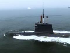 Karanj Submarine Photo: पाणबुडी 'आयएनएस करंज' आजपासून नौदलाच्या ताफ्यात दाखल