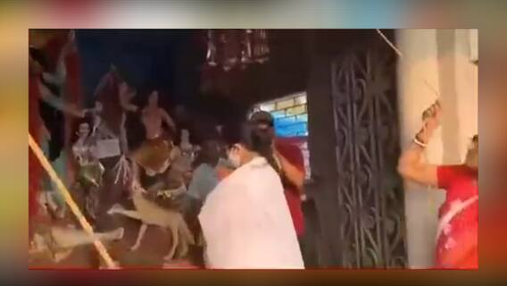 WB Election 2021: মনোনয়ন জমা দিয়ে নন্দীগ্রামের রেয়াপাড়ায় কালীমন্দিরে পুজো মমতার