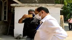 Sachin Vaze | सचिन वाझे मुंबई पोलीस आयुक्तालयात दाखल