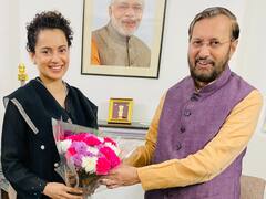 Kangana Meets I&B Minister Post 'Tejas' Shoot', Says 'Discussed Unfair Treatment With Outsiders In B-Town'