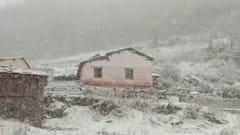 Cold increases as hilly areas receive snowfall in March