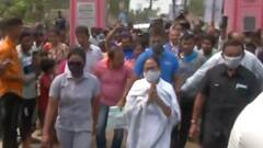 WB Polls: Mamata Banerjee offers prayers at Shiva Temple in Nandigram | Excusive visuals