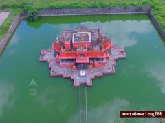 Mahashivratri आकाशातून असे दिसते बीडचे कंकालेश्वर शिवमंदिर!