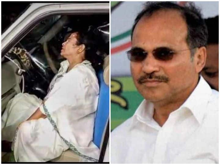Congress Leader Adhir Ranjan Chowdhury Calls Mamata Banerjee's Nandigram Mishap 'A Hypocrisy To Gain Sympathy Votes' Congress Leader Adhir Ranjan Chowdhury Calls Mamata Banerjee's Nandigram Mishap 'A Gimmick To Gain Sympathy Votes'
