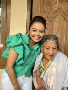 IN PICS: Bigg Boss 14 Fame Devoleena Bhattacharjee Shares Heart-Warming Clicks With Her 90-Year-Old Grandmother!