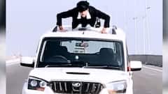 UP: SP leader's son Ujjawal Yadav's Jeep stunt in Firozabad goes viral