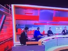 Watch | Part Of Set Collapses On ESPN Sports Anchor On Air; Shocked Co-Host Continues The Show
