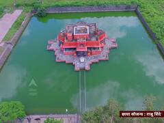 Mahashivratri आकाशातून असे दिसते बीडचे कंकालेश्वर शिवमंदिर!