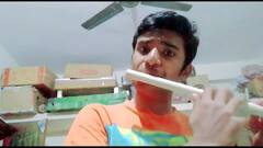 औरंगाबादच्या निलेश देशपांडेचं बासरीतून उमटले 'एबीपी माझा'च्या नव्या संगीताचे सूर