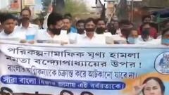 WB Election 2021: ব্যারাকপুরে তৃণমূল প্রার্থী রাজ চক্রবর্তীর নেতৃত্বে মৌন মিছিল তৃণমূলের