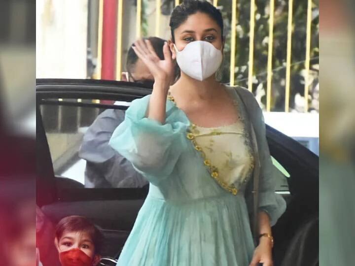 Kareena Kapoor Khan going to Karishma Kapoor Khan ਤਸਵੀਰਾਂ ਖਿੱਚਣ ਤੋਂ ਭੜਕੇ ਛੋਟੇ ਨਵਾਬ, ਗੁੱਸੇ 'ਚ ਸ਼ੀਸ਼ੇ 'ਚ ਵੱਜਿਆ ਮੱਥਾ, ਮਾਂ ਕਰੀਨਾ ਨੇ ਇੰਝ ਸਾਂਭਿਆ