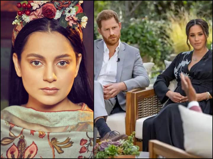 Kangana Ranaut Reacts To Meghan Markle And Harry's Interview To Oprah Winfrey ‘Let Her Retire Like A Queen’: Kangana Reacts To Meghan & Harry's Interview To Oprah Winfrey