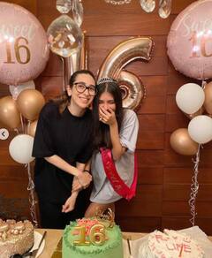 IN PICS: Karisma Kapoor Celebrates Daughter Samaira's 16th Birthday, Kareena Kapoor & Taimur Join!
