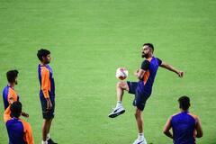 India Practise Session: প্র্যাক্টিসে ফুটবলও খেললেন কোহলিরা