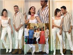 IN PICS: Ankita Lokhande Twining With Boyfriend Vicky Jain At Her Mom-Dad’s Anniversary Celebration!