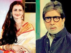 In Pics :  या अभिनेत्याच्या पत्नीने दिली स्पष्टता, Amitabh Bachchan च्या नावाचे कुंकू भांगेत लावत होती रेखा