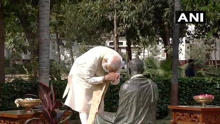 সবরমতী আশ্রম থেকে 'আজাদি কা অমৃত মহোৎসব' -এর সূচনা করলেন প্রধানমন্ত্রী নরেন্দ্র মোদি।