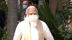 Amrut Mahotsav: PM Modi reaches Sabarmati Ashram | LIVE Visuals