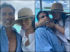 'Couples On Insta And Then In Reality': Twinkle Khanna Shares Goofy Pics With Hubby Akshay Kumar From Their Beach Vacation