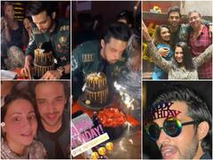 TV Star Parth Samthaan Celebrates Birthday With His Kasautii Zindagi Kay 2 Gang- Hina Khan, Aamna Sharif & Others, See PICS