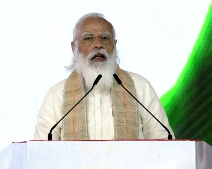 PM Modi launches 'Amrit Mahotsav' today, Dandi March like Mahatma Gandhi PM ਮੋਦੀ ਵੱਲੋਂ ‘ਅੰਮ੍ਰਿਤ ਮਹੋਤਸਵ’ ਦੀ ਸ਼ੁਰੂਆਤ, ਮਹਾਤਮਾ ਗਾਂਧੀ ਵਾਂਗ ਕੀਤਾ ਦਾਂਡੀ ਮਾਰਚ