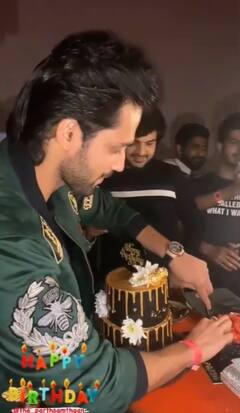 TV Star Parth Samthaan Celebrates Birthday With His Kasautii Zindagi Kay 2 Gang- Hina Khan, Aamna Sharif & Others, See PICS