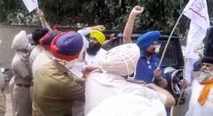 ਬੀਜੇਪੀ ਦੇ ਰਾਜ ਸਭਾ ਸਾਂਸਦ ਸ਼ਵੇਤ ਮਲਿਕ ਦਾ ਇੱਕ ਵਾਰ ਫੇਰ ਵਿਰੋਧ