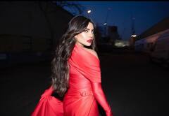 লাল পোশাকে ঝলমলে পিগি চপস, 'স্পেসম্যান এর অনুপ্রেরণা প্রিয়ঙ্কাই', বলছেন নিক