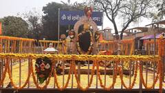 In Photo | शनी अमावस्येनिमित्त भाविकांनी फुलणाऱ्या  शनीशिंगनापूर आणि श्री क्षेत्र नस्तनपूर येथे शुकशुकाट