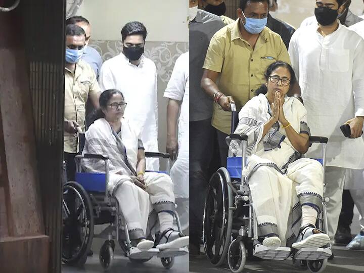 डॉक्टरांच्या म्हणण्यानुसार ममता बॅनर्जी यांच्या डाव्या पायाला, कमरेला, खांद्याला आणि मानेला दुखापत झाली आहे.