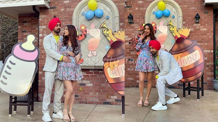 Shahnaz Gill shared picture with Diljit Dosanjh floating Baby bump ਬੇਬੀ ਬੰਪ ਫਲੌਂਟ ਕਰਦੇ ਨਜ਼ਰ ਆਈ ਸ਼ਹਿਨਾਜ਼ ਗਿੱਲ ਨੇ Diljit Dosanjh ਨਾਲ ਸ਼ੇਅਰ ਕੀਤੀ, ਵੇਖੋ ਤਸਵੀਰ