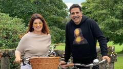 Akshay-Twinkle: অক্ষয়কে দমবন্ধ করে মারছেন টুইঙ্কেল!